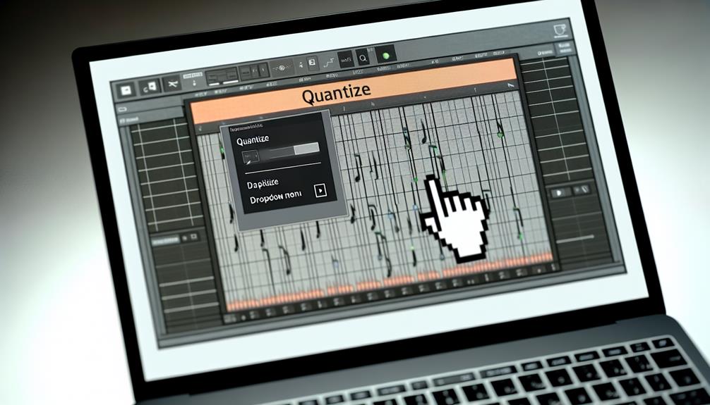 Quantize in GarageBand for Mac